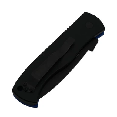 Pro-Tech Emerson CQC-7 Tanto - Blue/Black Textured G10 - Two Tone 154CM DLC - E7T35 2 Pro-Tech Emerson CQC-7 Tanto - Blue/Black Textured G10 - Two Tone 154CM DLC - E7T35 - Image 2