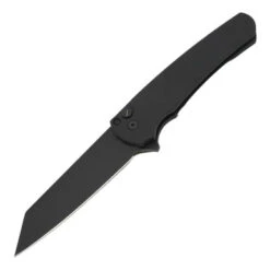 Pro-Tech Malibu Operator Reverse Tanto - Black Aluminum W/ Tritium Insert / DLC CPM-20CV - 5203-OP