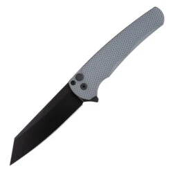Pro-Tech Malibu Reverse Tanto, Textured Grey Aluminum / DLC CPM-20CV - 5206-GREY