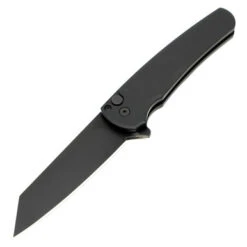 Pro-Tech Malibu Reverse Tanto - Black Aluminum / DLC CPM-20CV - 5203