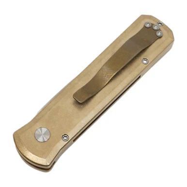 Pro-Tech Godson Limited Edition - Bronze Alu / Satin 154CM - 7110 2 Pro-Tech Godson Limited Edition - Bronze Alu / Satin 154CM - 7110 - Image 2