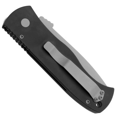 Pro-Tech Emerson CQC7 - Black Aluminum / Bead Blasted 154CM - E7T01 2 Pro-Tech Emerson CQC7 - Black Aluminum / Bead Blasted 154CM - E7T01 - Image 2