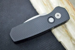 Pro Tech Runt Auto - Black Textured Aluminum Handle / Stonewashed Wharncliffe Blade / CPM-20CV Steel R5105 -Pro-Tech Knives Shop DSC 0007 2d6ba06c ed1a 4257 bc1d 0f1c55ff8490