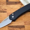 Pro Tech Half Breed Auto - Black Handle / S35VN Stonewash Blade / MOP Push Button 3636