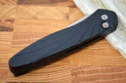 Pro Tech Half Breed Auto - Black Handle / S35VN Stonewash Blade / MOP Push Button 3636 -Pro-Tech Knives Shop DSC 0010 8f73abdd e37e 47e2 a7f0 87ec9c2144cc