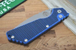 Pro Tech Strider SnG - Black/Blue Textured G-10 Handle / Stonewash Blade 6 Pro Tech Strider SnG - Black/Blue Textured G-10 Handle / Stonewash Blade -Pro-Tech Knives Shop DSC 0036