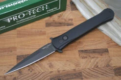 Pro Tech "The Don" Auto - Black Handle - Black 154CM Blade