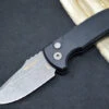 Pro Tech SBR Auto - Black Aluminum Handle / Acid Washed Blade LG411