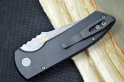Pro Tech SBR Auto - Black Aluminum Handle / Acid Washed Blade LG411 -Pro-Tech Knives Shop DSC 0046 0384e2b7 298d 4684 a2f7 df1d3af50d07