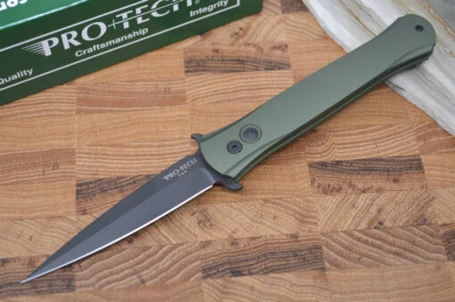 Pro Tech "The Don" Auto - Green Handle - Black 154CM Blade -Pro-Tech Knives Shop DSC 0046 0385e4e5 b9cb 4839 9783 8c7630751173
