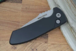 Pro Tech SBR Auto - Black Handle / Stonewash Plain Blade -Pro-Tech Knives Shop DSC 0048 4e136ae0 8523 419d a22d f069ecb21948