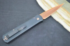 Pro Tech Godfather Auto - Black Aluminum Handle / Rose Gold Coated Blade & Hardware 921-RG -Pro-Tech Knives Shop DSC 0147 d2fcd739 355f 46ab 8ae2 88023c466b47
