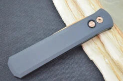 Pro Tech Godfather Auto - Black Aluminum Handle / Rose Gold Coated Blade & Hardware 921-RG -Pro-Tech Knives Shop DSC 0148 3cc79d0e 9e52 4e7d 8db8 9de44fcbf32b