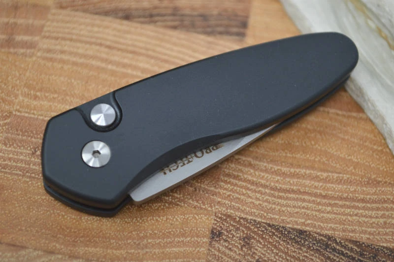 Pro Tech Sprint Auto - Black Handle - Stonewash S35VN Blade 4 Pro Tech Sprint Auto - Black Handle - Stonewash S35VN Blade - Image 4