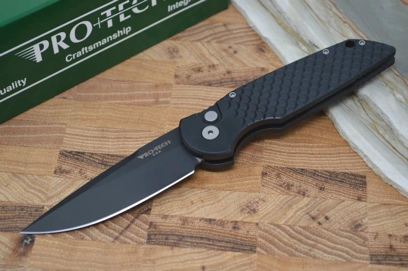 Pro Tech Tactical Response 3 Auto - Black Handle - Black Blade TR-3X1 1 Pro Tech Tactical Response 3 Auto - Black Handle - Black Blade TR-3X1