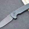 Pro Tech Rockeye OPERATOR Auto - Black Aluminum Handle / Tritium Push Button / Black CPM-S35VN Blade LG303-OPERATOR