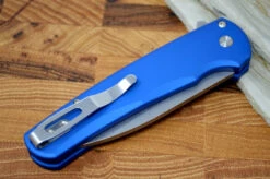 Pro Tech Malibu - Stonewash 20CV Blade / Blue Aluminum Handle 5101-BLUE -Pro-Tech Knives Shop DSC 0307 8bcb5b7d afc0 4f54 887c 8a868bd75012