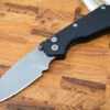 Pro Tech Strider SnG - Black Aluminum Handle / Blasted Blade 2401-B