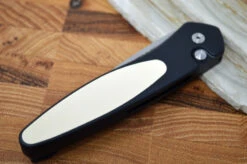 Pro Tech Newport Auto - Tuxedo Handle - S35VN Stonewash Blade 6 Pro Tech Newport Auto - Tuxedo Handle - S35VN Stonewash Blade -Pro-Tech Knives Shop DSC 0936 0254a988 eb06 4695 b783 d8b6afc63031