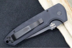 Pro Tech Rockeye Auto - Black Aluminum Handle / Black DLC CPM-D2 Blade LG303-D2 -Pro-Tech Knives Shop IMG 0068