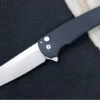 Pro Tech Malibu - Reverse Tanto Stonewash 20CV Blade / Black Aluminum Handle 5201