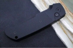 Pro Tech Terzuloa ATCF Operator Auto - Black Aluminum Handle & Textured Black G-10 Inlays / Tritium Push Button / Black DLC Drop Point Blade / CPM-Magnacut Steel BT2715-OPERATOR -Pro-Tech Knives Shop IMG 1762