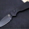 Pro Tech Strider PT+ Auto - Black Anodized Aluminum Handle / Black DLC Finish / CPM-Magnacut Steel PT203