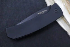 Pro Tech "Whiskers" Auto Hidden Release - Black Anodized Aluminum Handle / Black Finish / Drop Point Blade / 154CM M2603 -Pro-Tech Knives Shop IMG 2187 d2832197 257b 400b abb1 70e2c7e4668c
