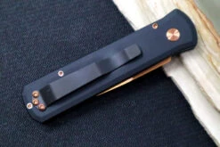 Pro Tech Godson Auto - Black Handle - 154CM Rose Gold Blade 721-RG -Pro-Tech Knives Shop IMG 3724
