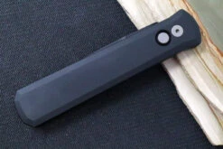 Pro Tech Godfather Auto - Black Aluminum Handle / Black Blade 921 -Pro-Tech Knives Shop IMG 3731