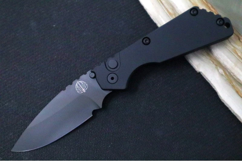 Pro Tech Strider SnG - Black Aluminum Handle / Black Blade 2403 1 Pro Tech Strider SnG - Black Aluminum Handle / Black Blade 2403