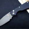 Pro Tech Strider SnG NWK Exclusive - OD Green Cerakoted Blade / 154CM / Black Aluminum Handle / Black DLC Titanium Clip