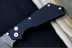 Pro Tech Strider SnG NWK Exclusive - OD Green Cerakoted Blade / 154CM / Black Aluminum Handle / Black DLC Titanium Clip 9 Pro Tech Strider SnG NWK Exclusive - OD Green Cerakoted Blade / 154CM / Black Aluminum Handle / Black DLC Titanium Clip -Pro-Tech Knives Shop IMG 5686