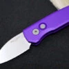 Pro Tech Runt Auto - Purple Aluminum Handle / Stonewashed Wharncliffe Blade / Magnacut Steel R5301-Purple