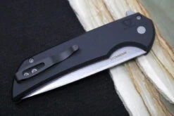 Pro Tech Mordax - Drop Point / Stonewash Magnacut Blade / Black Aluminum Handle MX101 -Pro-Tech Knives Shop IMG 7652