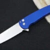 Pro Tech Malibu - Reverse Tanto Stonewash 20CV Blade / Blue Aluminum Handle 5201-BLUE