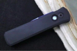 Pro Tech Godson Auto - Black Handle / 154CM Steel / Sapphire Finished Blade 721-SB 6 Pro Tech Godson Auto - Black Handle / 154CM Steel / Sapphire Finished Blade 721-SB -Pro-Tech Knives Shop IMG 7957