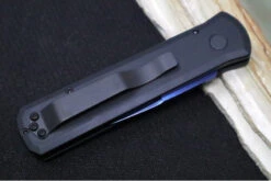 Pro Tech Godson Auto - Black Handle / 154CM Steel / Sapphire Finished Blade 721-SB 7 Pro Tech Godson Auto - Black Handle / 154CM Steel / Sapphire Finished Blade 721-SB -Pro-Tech Knives Shop IMG 7958