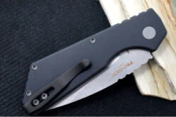 Pro Tech Strider PT+ Auto - Black Anodized Aluminum Handle / Stonewash Finish / Magnacut Steel PT201 7 Pro Tech Strider PT+ Auto - Black Anodized Aluminum Handle / Stonewash Finish / Magnacut Steel PT201 -Pro-Tech Knives Shop IMG 9261