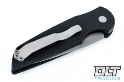 Pro-Tech TR-3 - Black Handle - Bead Blasted Blade -Pro-Tech Knives Shop PRO 2665 77396.1522951650
