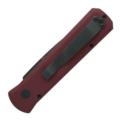 Pro-Tech Godson - Red Aluminum / Black 154CM - 721-RED 2 Pro-Tech Godson - Red Aluminum / Black 154CM - 721-RED - Image 2