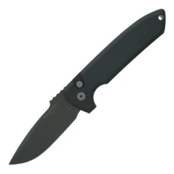Pro-Tech Rockeye, Black Aluminum / Smoke Gray DLC - LG321-D2