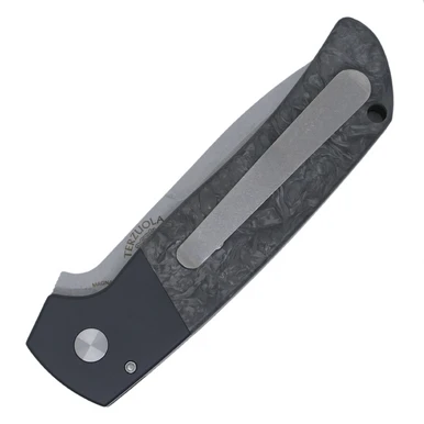 Pro-Tech ATCF, Dark Matter Carbon Fiber / Stonewash CPM-Magnacut - BT2731 2 Pro-Tech ATCF, Dark Matter Carbon Fiber / Stonewash CPM-Magnacut - BT2731 - Image 2