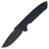 Protech Rockeye, Black Aluminum / Black DLC CPM D2 - LG303D2
