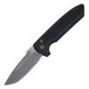 Pro-Tech Rockeye, Knurled Black Aluminum / Stonewash S35VN - LG305