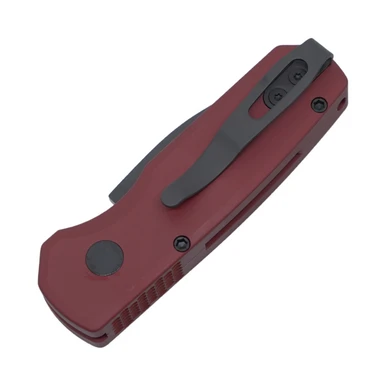 Pro-Tech Runt 5 Warncliffe, Red Handle / DLC CPM-Magnacut - 5303-Red 2 Pro-Tech Runt 5 Warncliffe, Red Handle / DLC CPM-Magnacut - 5303-Red - Image 2