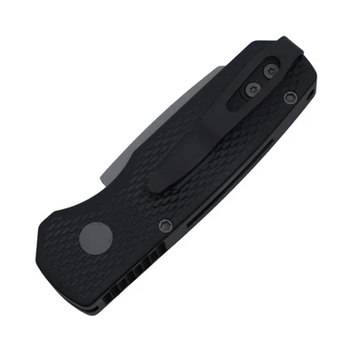 Pro-Tech Runt 5 Reverse Tanto, Black Textured Handle / Stonewash CPM-Magnacut -R5405 2 Pro-Tech Runt 5 Reverse Tanto, Black Textured Handle / Stonewash CPM-Magnacut -R5405 - Image 2