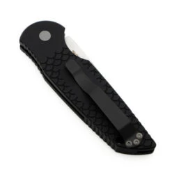 Pro-Tech TR-3 - Black Fish Scale Aluminum / Stonewash 154CM - TR-3 X1