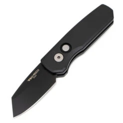 Pro-Tech Runt 5 Reverse Tanto - Black Aluminum / DLC CPM-20CV - R5203