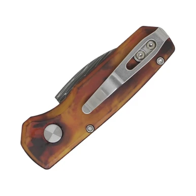 Pro-Tech Runt 5 Wharncliffe, Del Fuego / Vegas Forge Damascus - R5301-DF-Dama 2 Pro-Tech Runt 5 Wharncliffe, Del Fuego / Vegas Forge Damascus - R5301-DF-Dama - Image 2